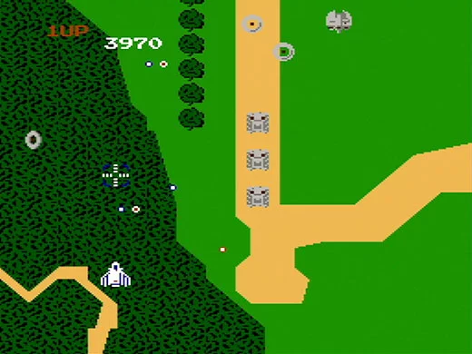 Изображение игры: Xevious
