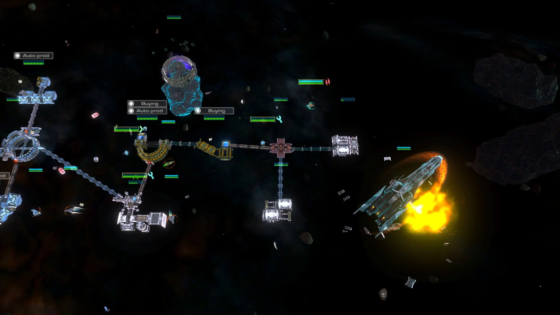 Изображение игры: Stellar outpost commander