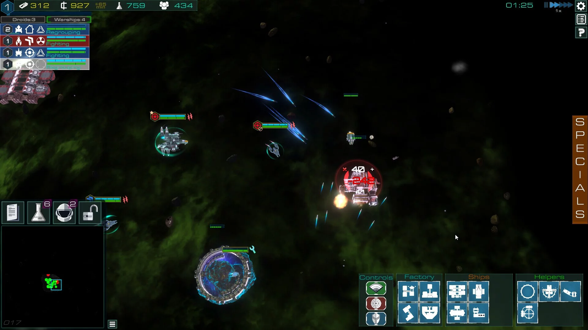 Изображение игры: Stellar outpost commander