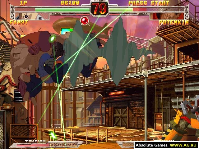 Изображение игры: Guilty Gear X