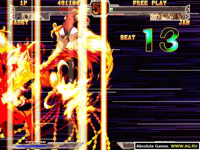 Изображение игры: Guilty Gear X