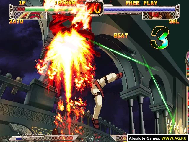Изображение игры: Guilty Gear X