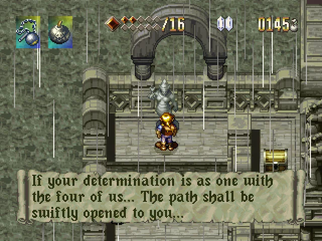 Изображение игры: The Adventures of Alundra