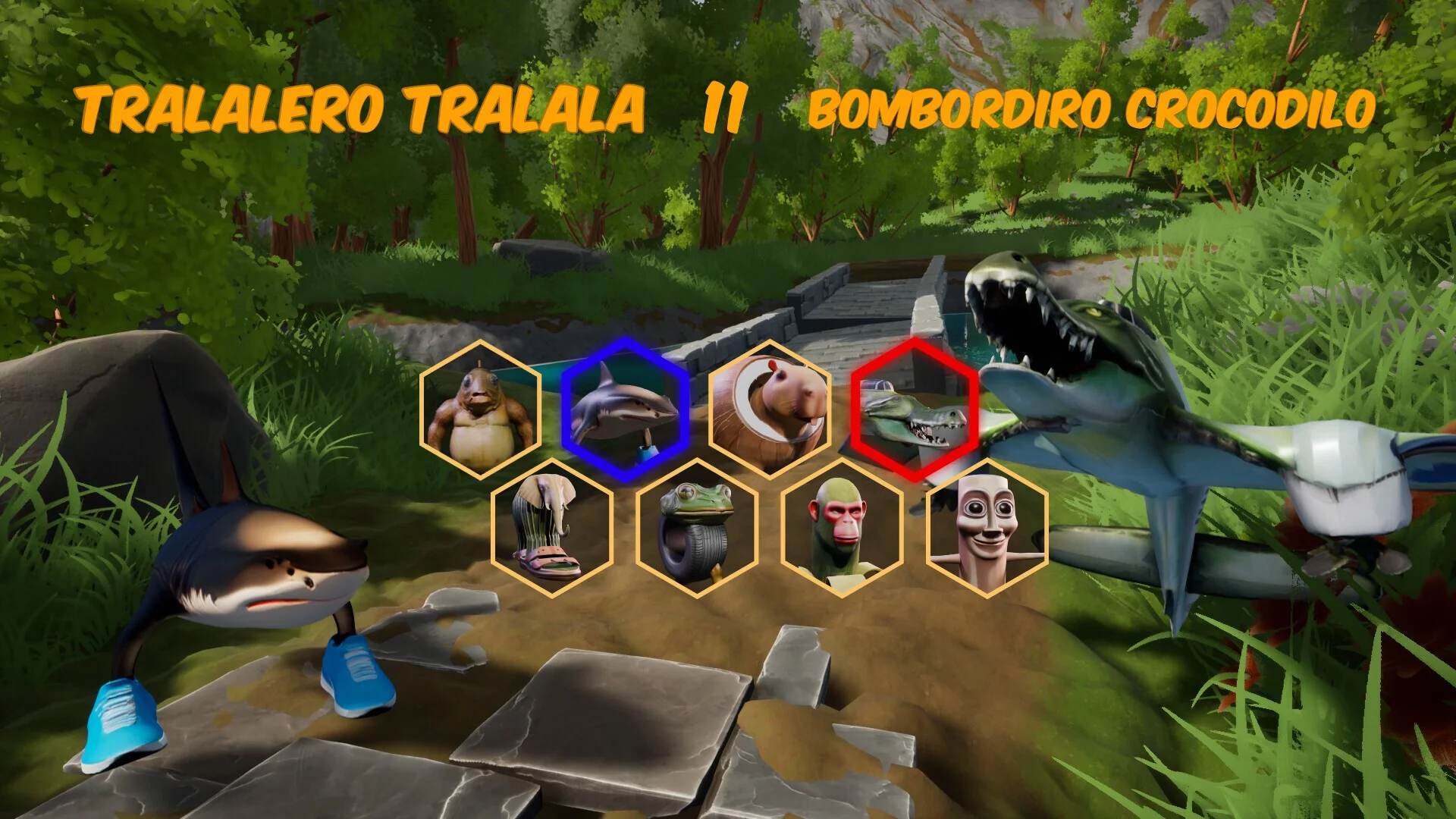 Изображение игры: Brainrot Animals Fighting