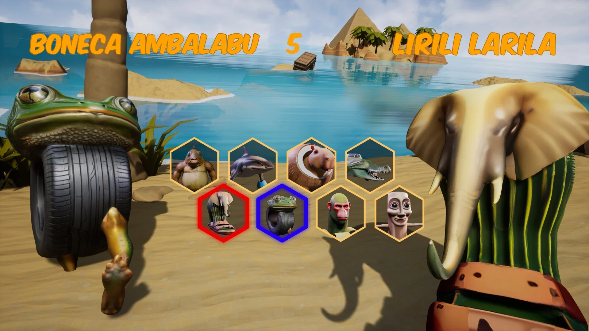 Изображение игры: Brainrot Animals Fighting