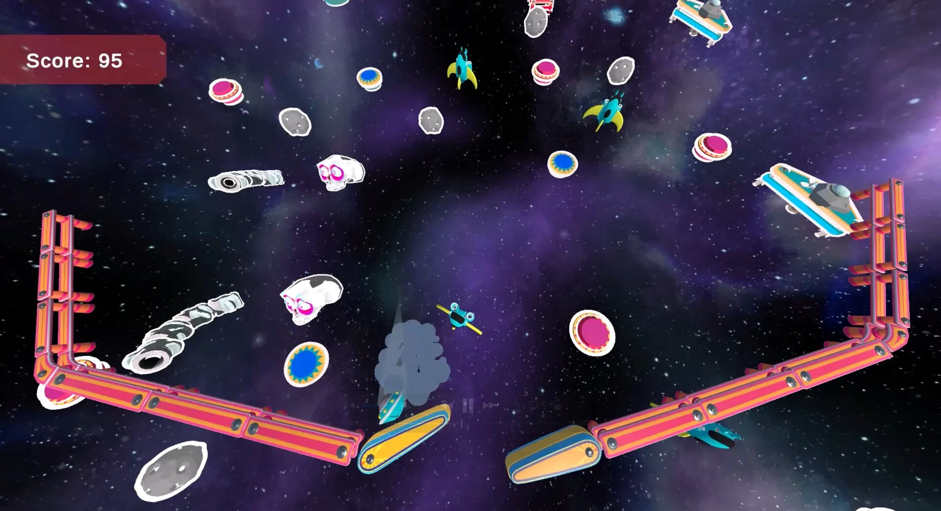 Изображение игры: Space Pinball