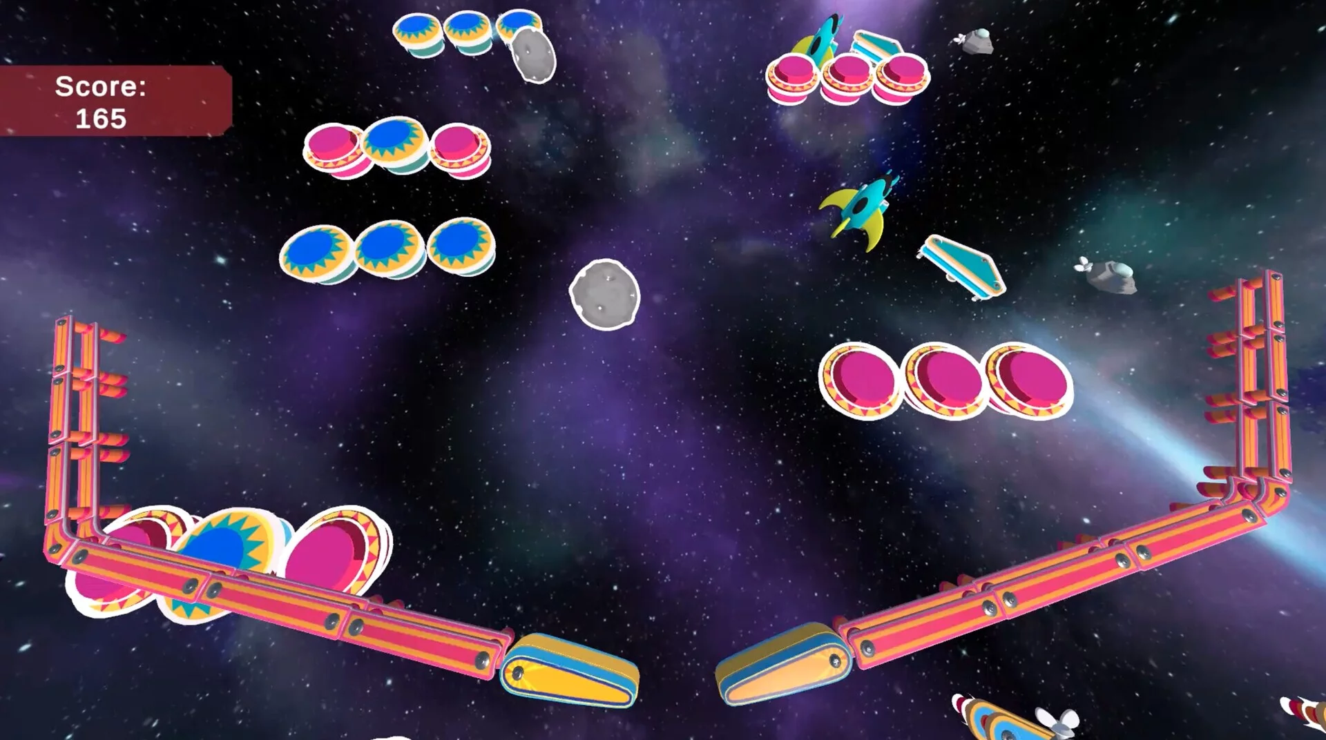 Изображение игры: Space Pinball