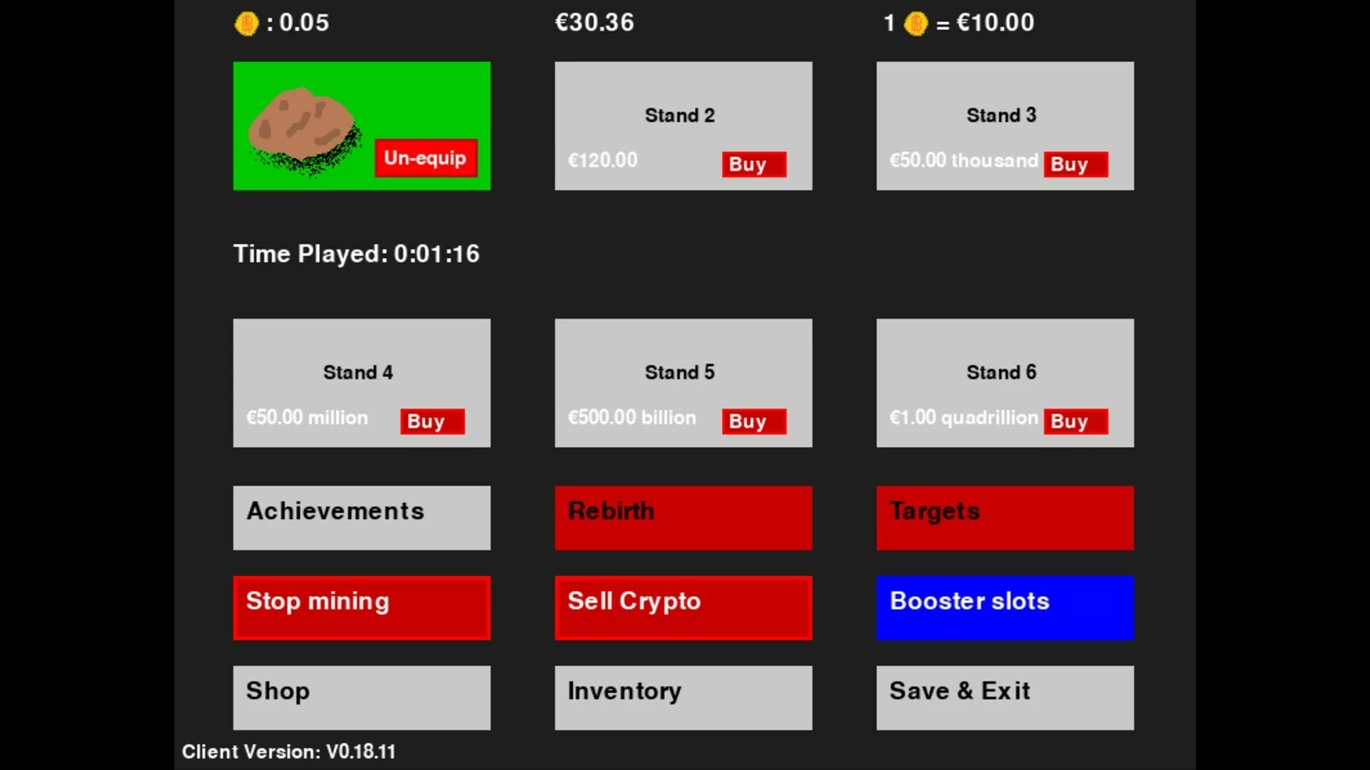 Изображение игры: Idle Crypto Mining