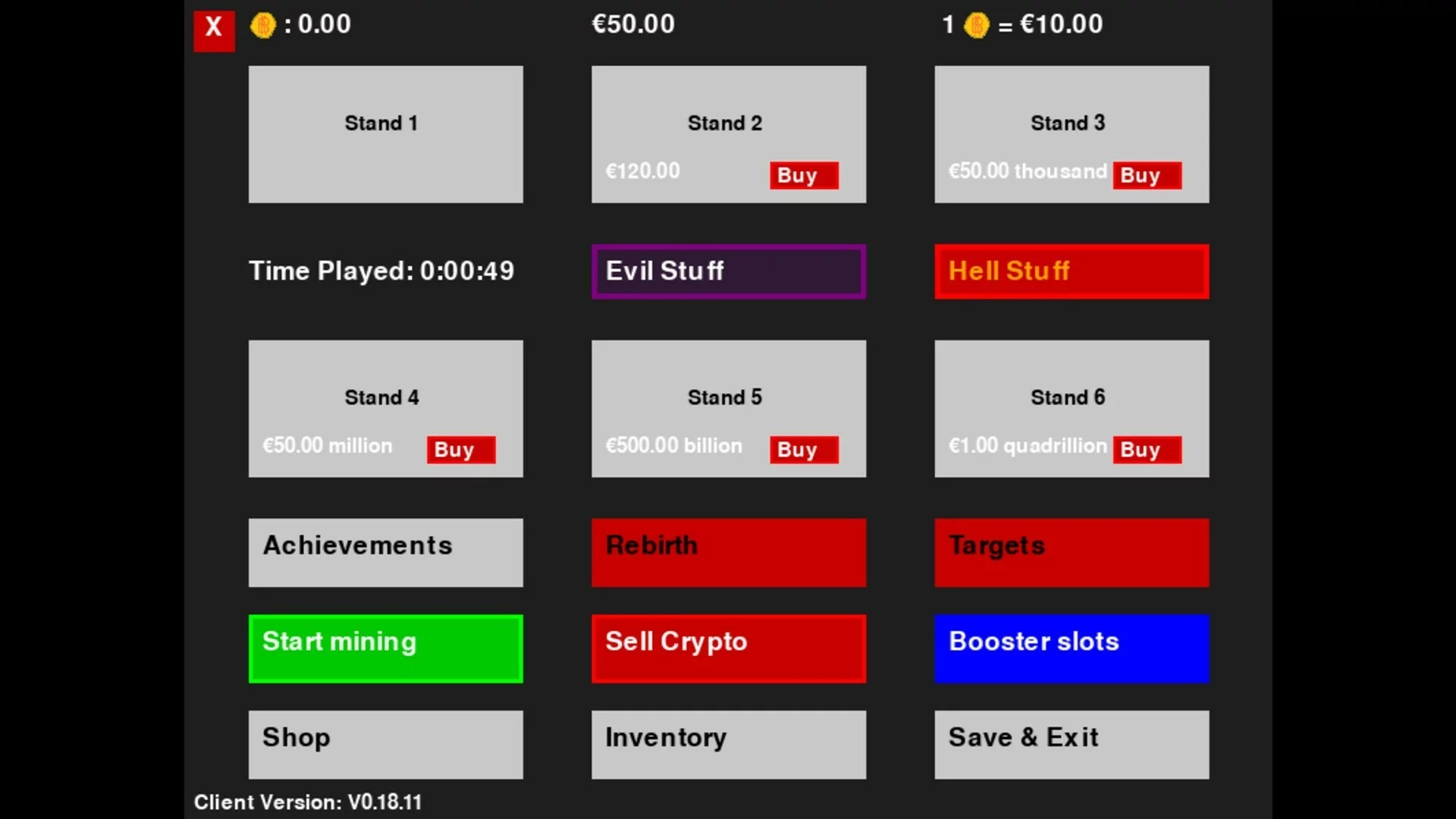 Изображение игры: Idle Crypto Mining