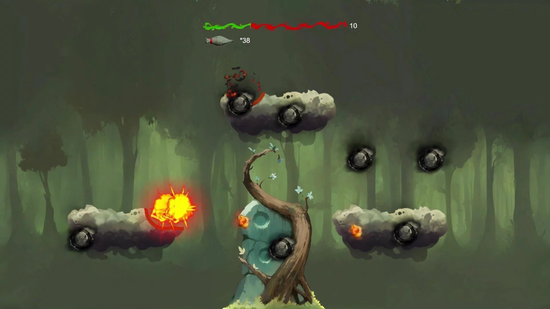 Изображение игры: Bouncing Missile