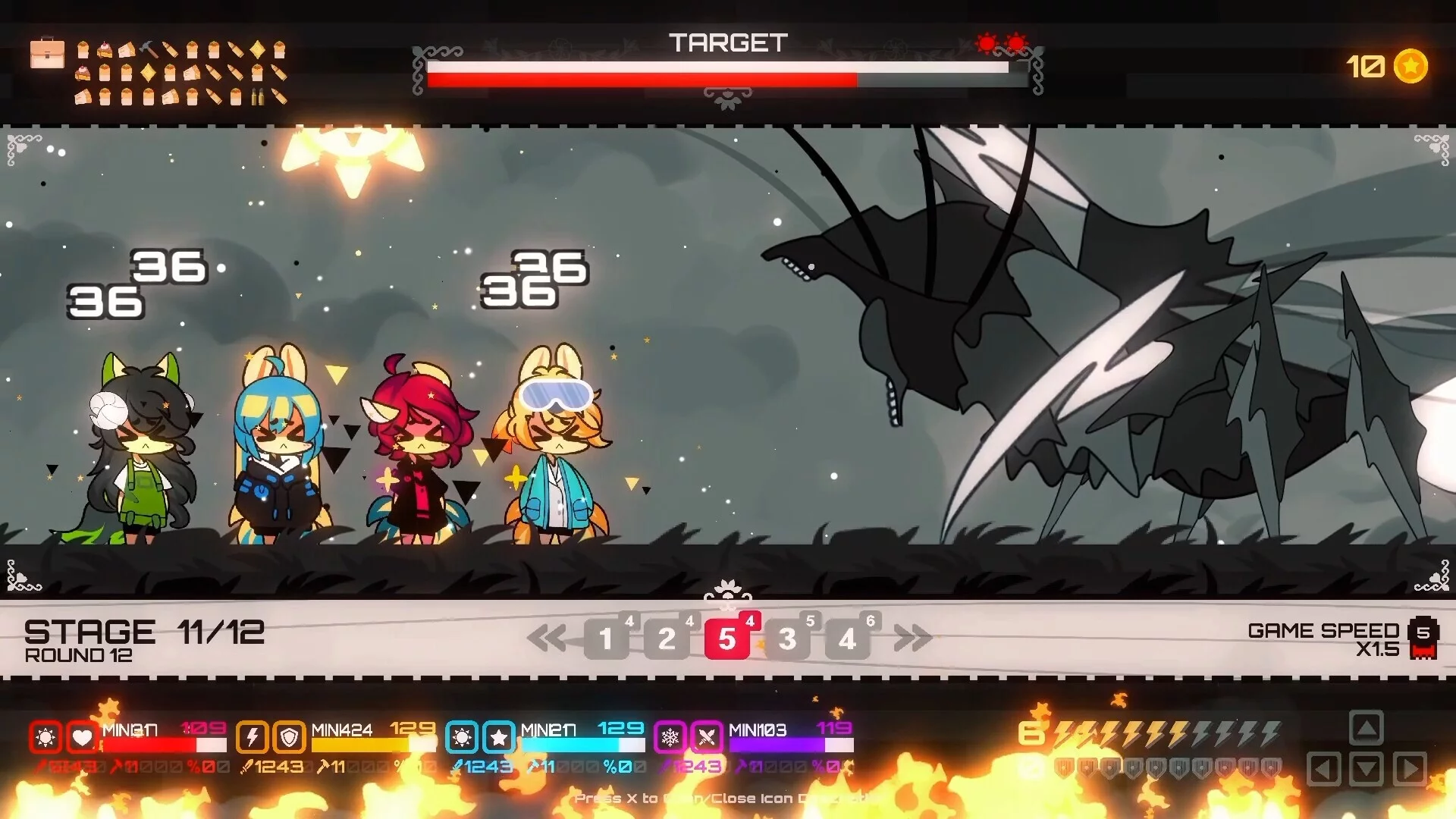 Изображение игры: Mini Star Quest