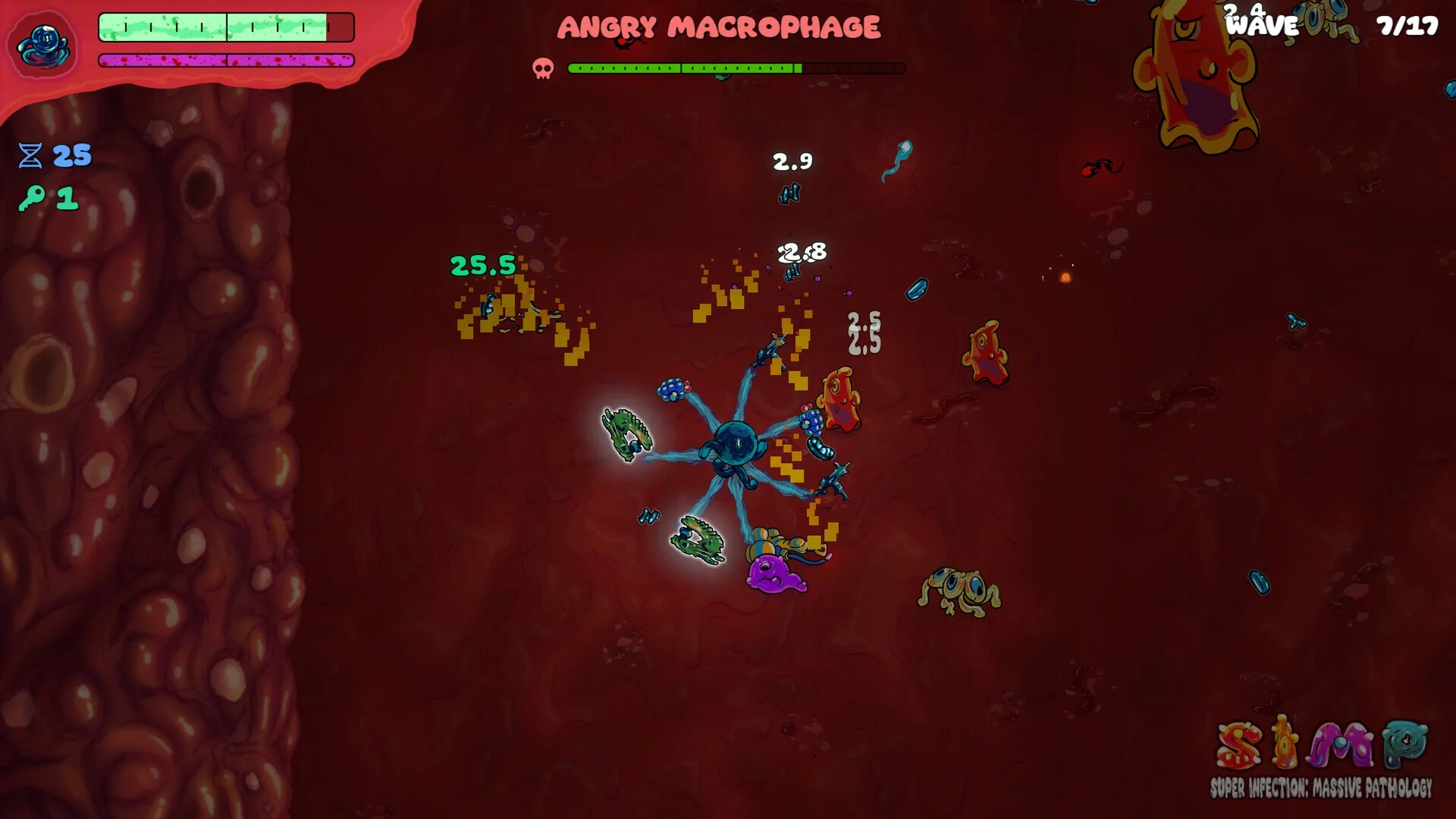 Изображение игры: Super Infection Massive Pathology