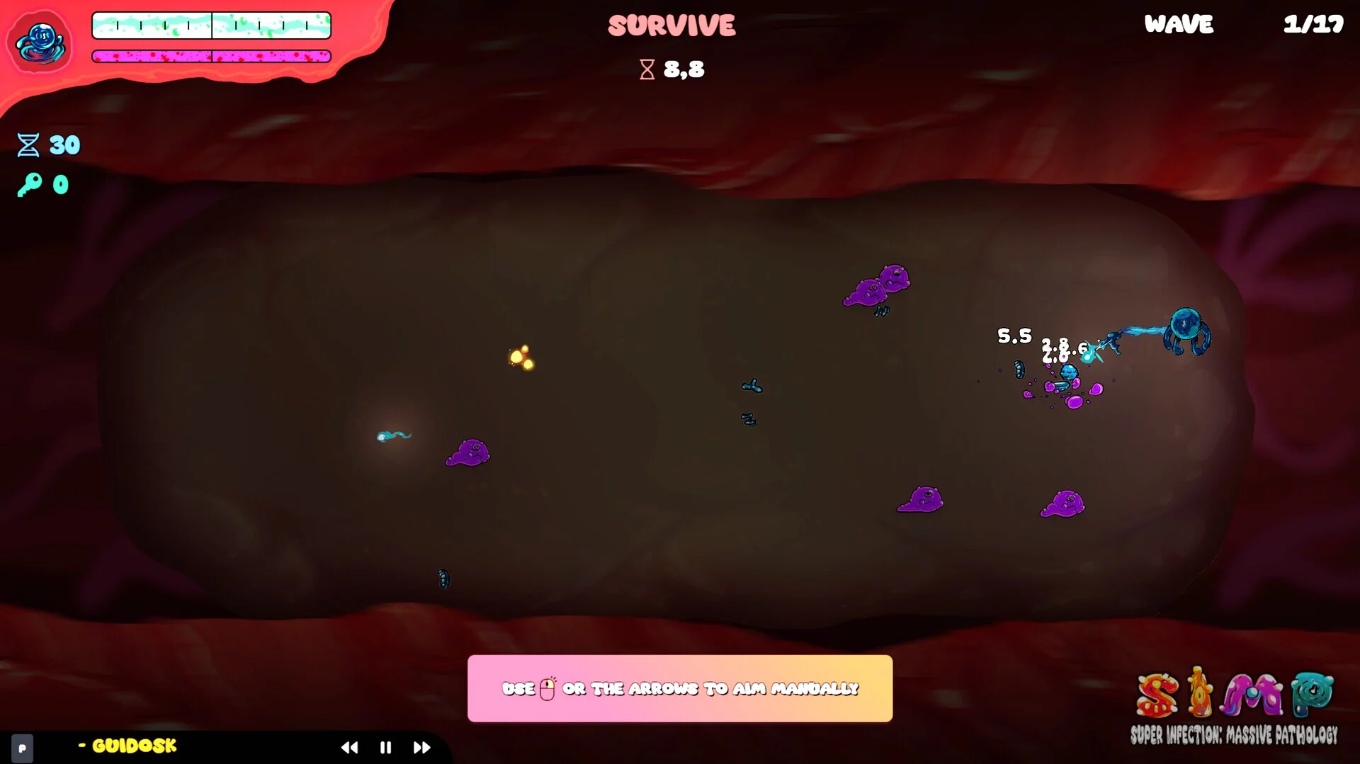 Изображение игры: Super Infection Massive Pathology