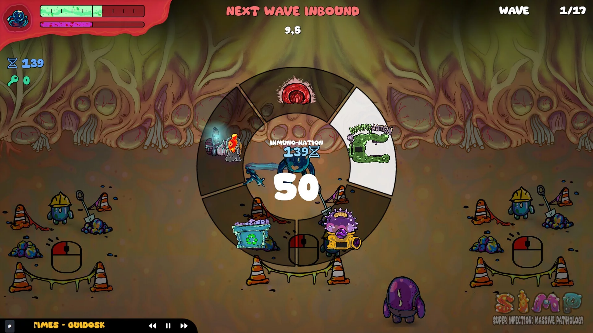 Изображение игры: Super Infection Massive Pathology