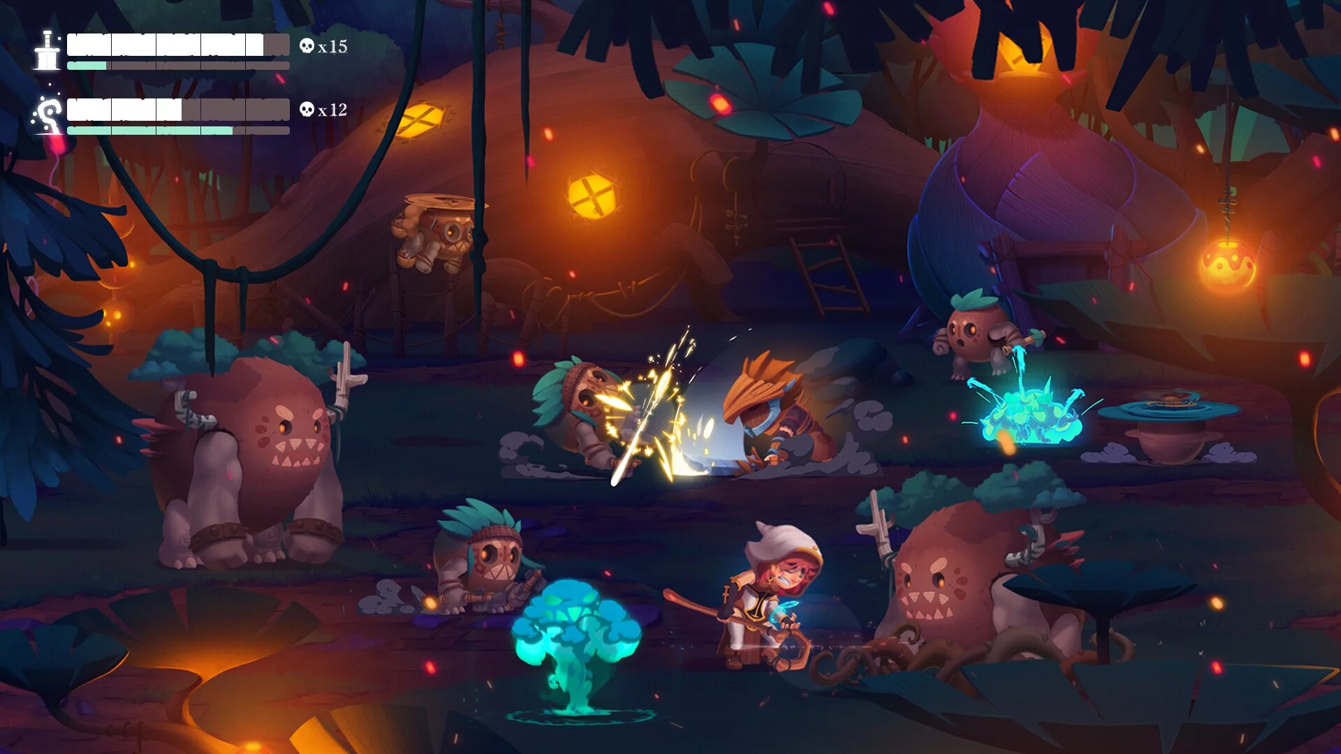 Изображение игры: Radiant: Guardians of Light