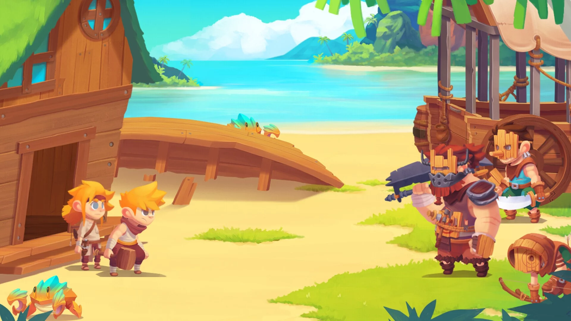 Изображение игры: Radiant: Guardians of Light