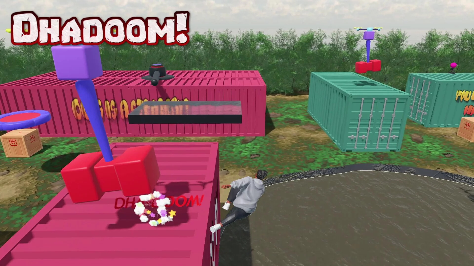 Изображение игры: Dhadoom!