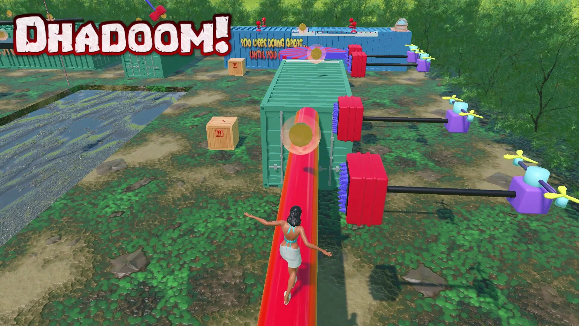Изображение игры: Dhadoom!