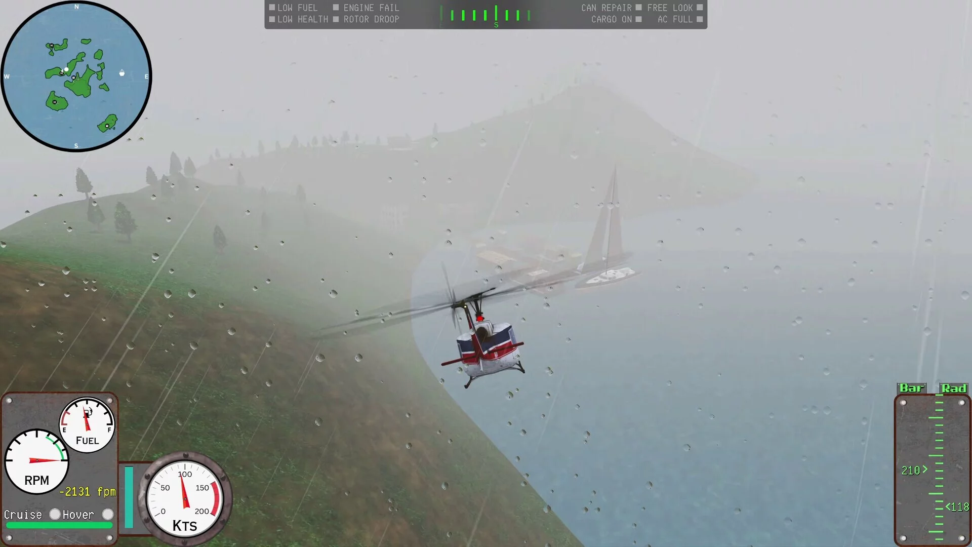 Изображение игры: RotorSim: Helicopter Simulator