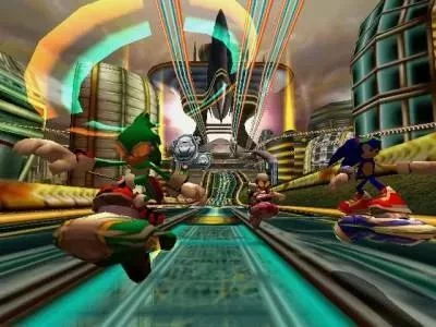 Изображение игры: Sonic Riders: Zero Gravity