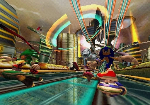 Изображение игры: Sonic Riders: Zero Gravity