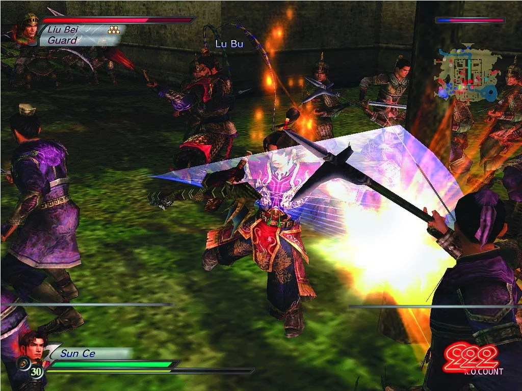 Изображение игры: Dynasty Warriors 4