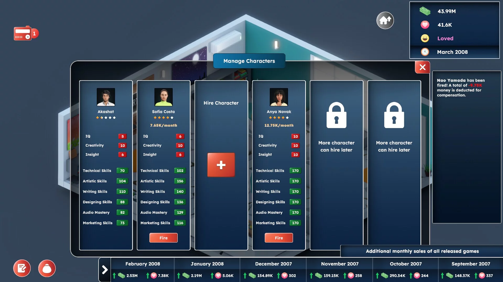 Изображение игры: Game Builder Tycoon