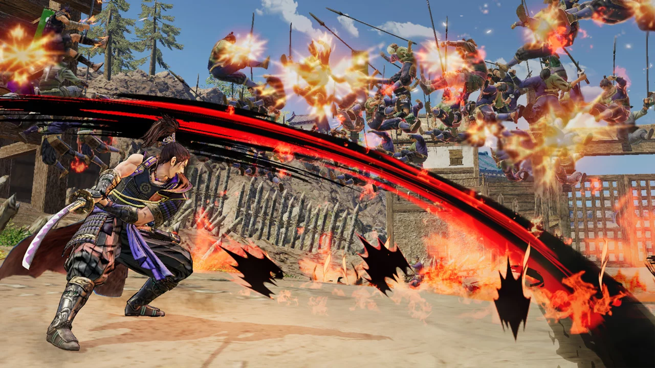 Изображение игры: SAMURAI WARRIORS 5