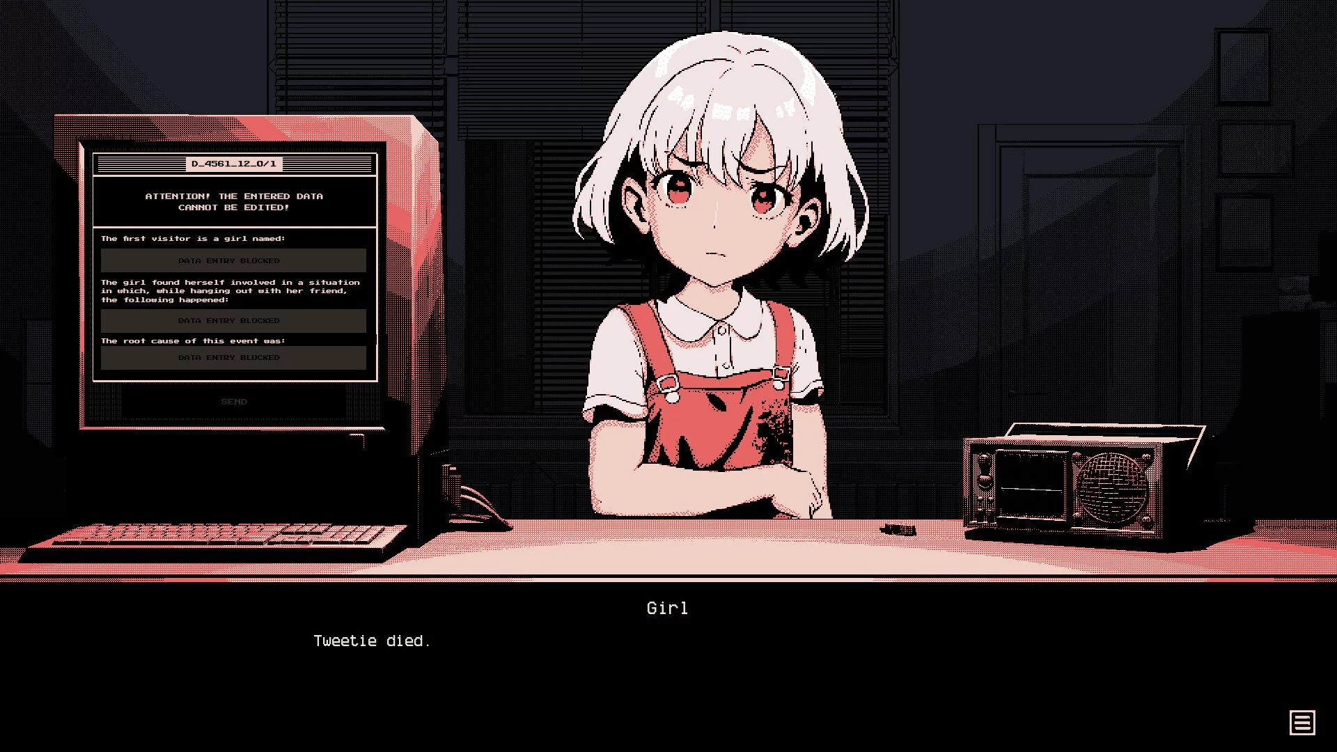 Изображение игры: outside the door