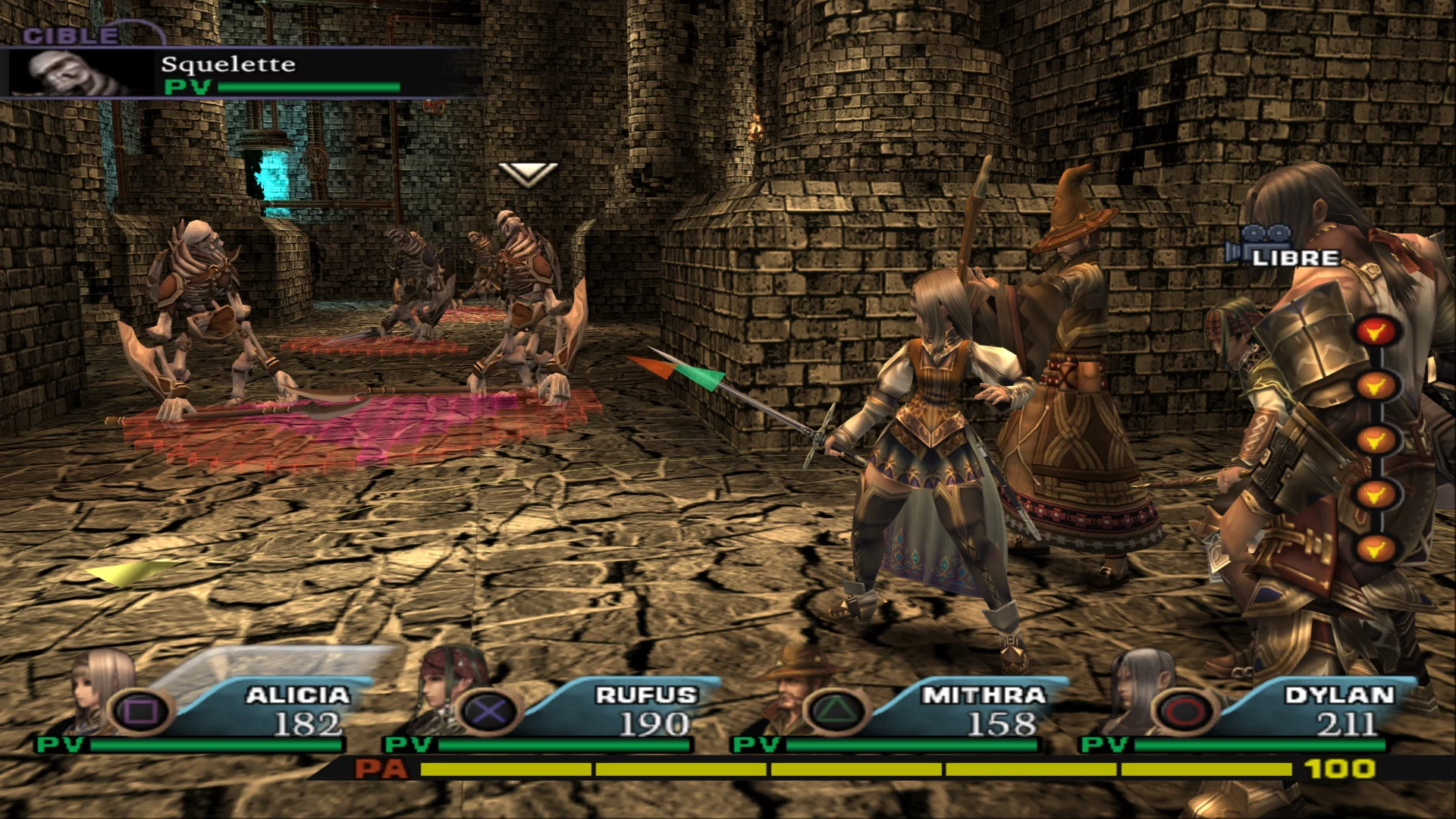Изображение игры: Valkyrie Profile 2: Silmeria