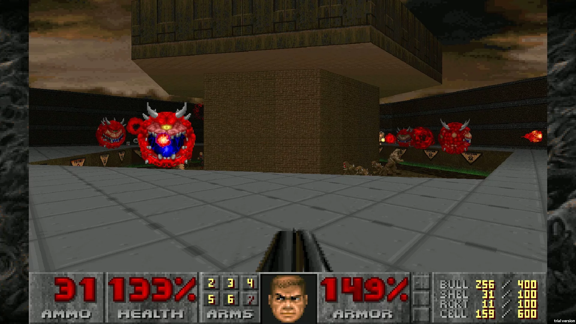 Изображение игры: DOOM II (25th anniversary)