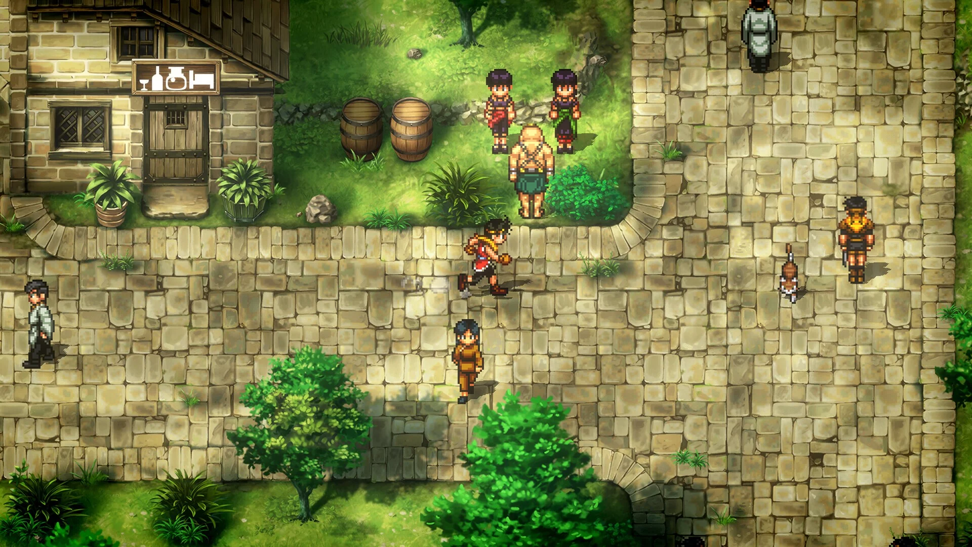 Изображение игры: Suikoden I&II HD Remaster Gate Rune and Dunan Unification Wars