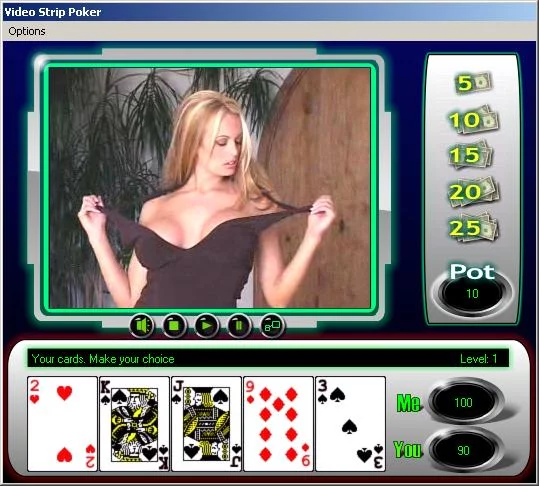 Изображение игры: Video Strip Poker 2