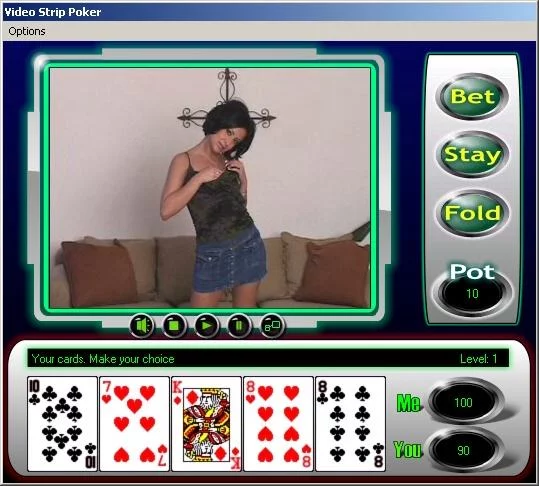 Изображение игры: Video Strip Poker 2