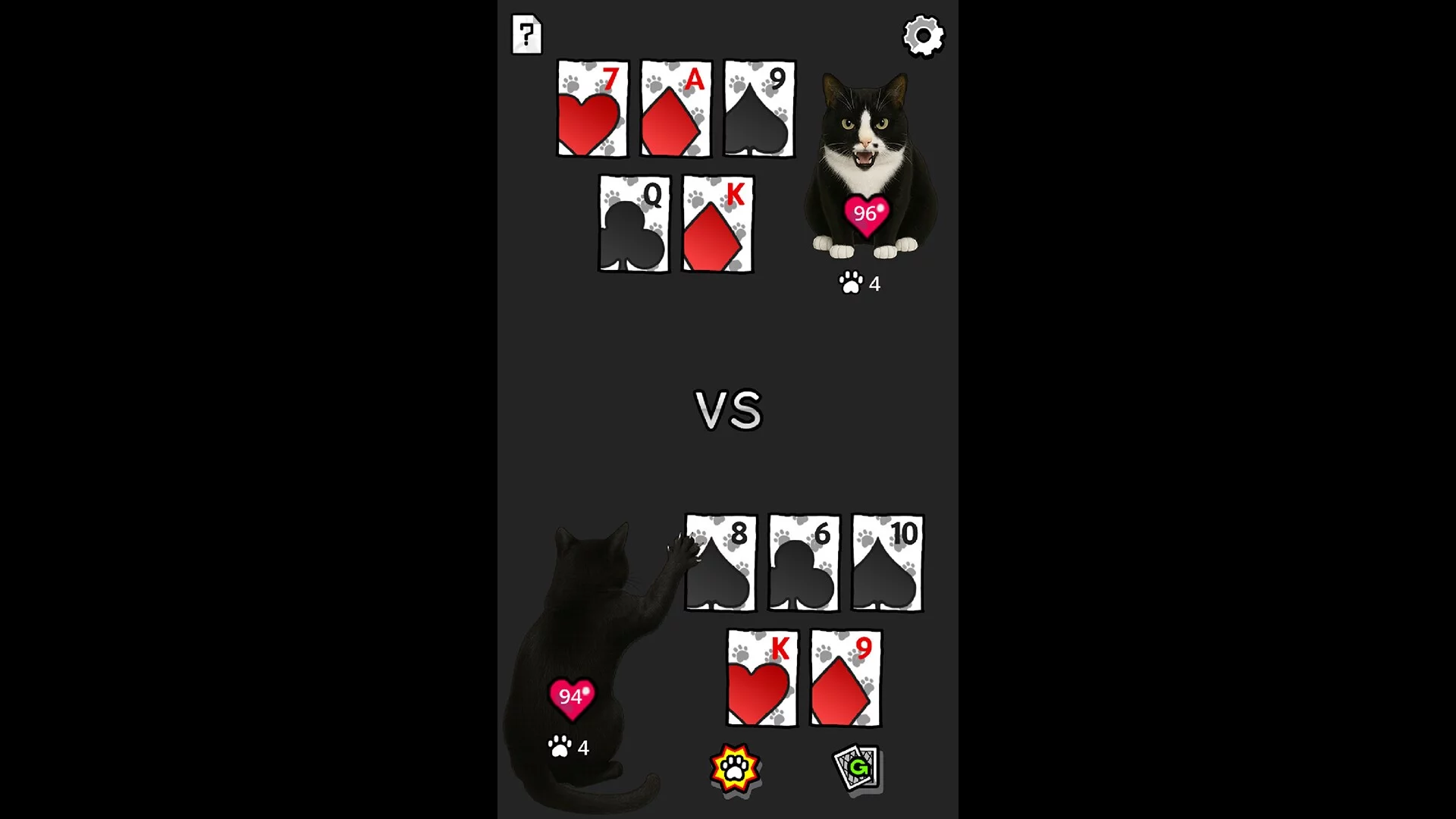 Изображение игры: Cat's Showdown