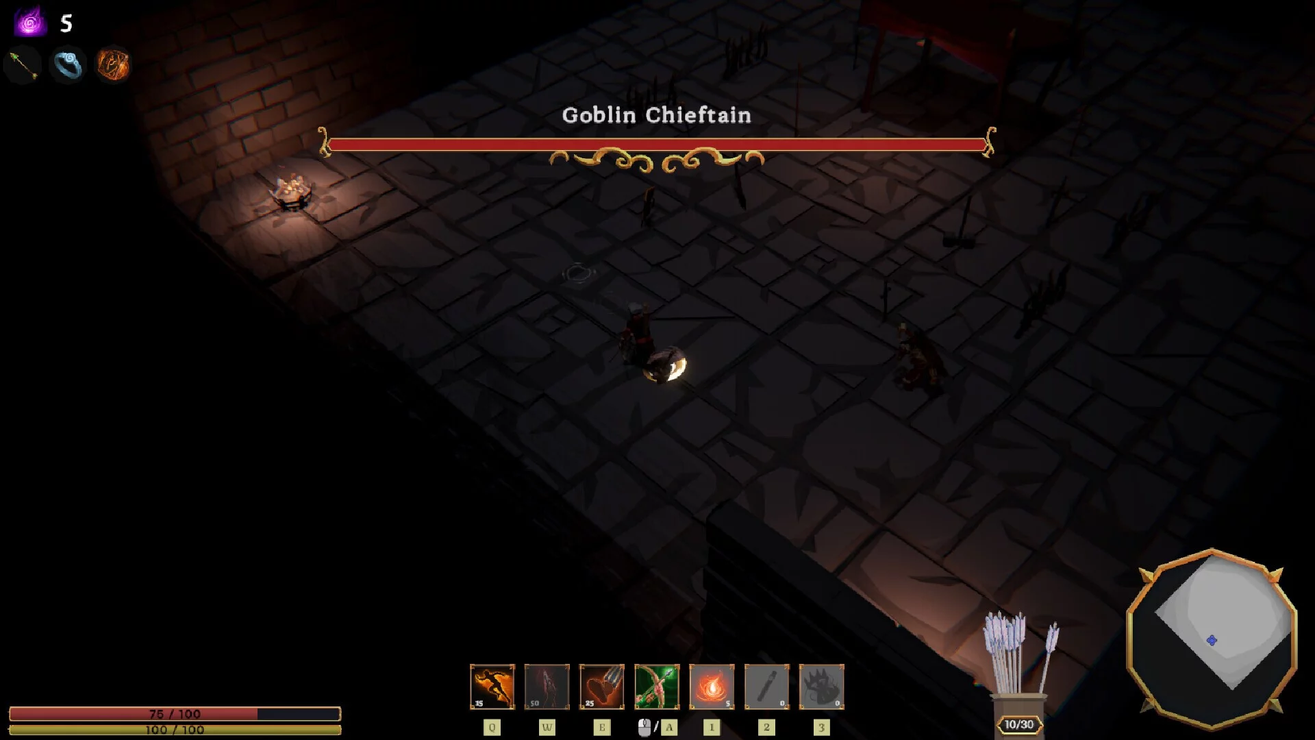 Изображение игры: Arrow Dungeon