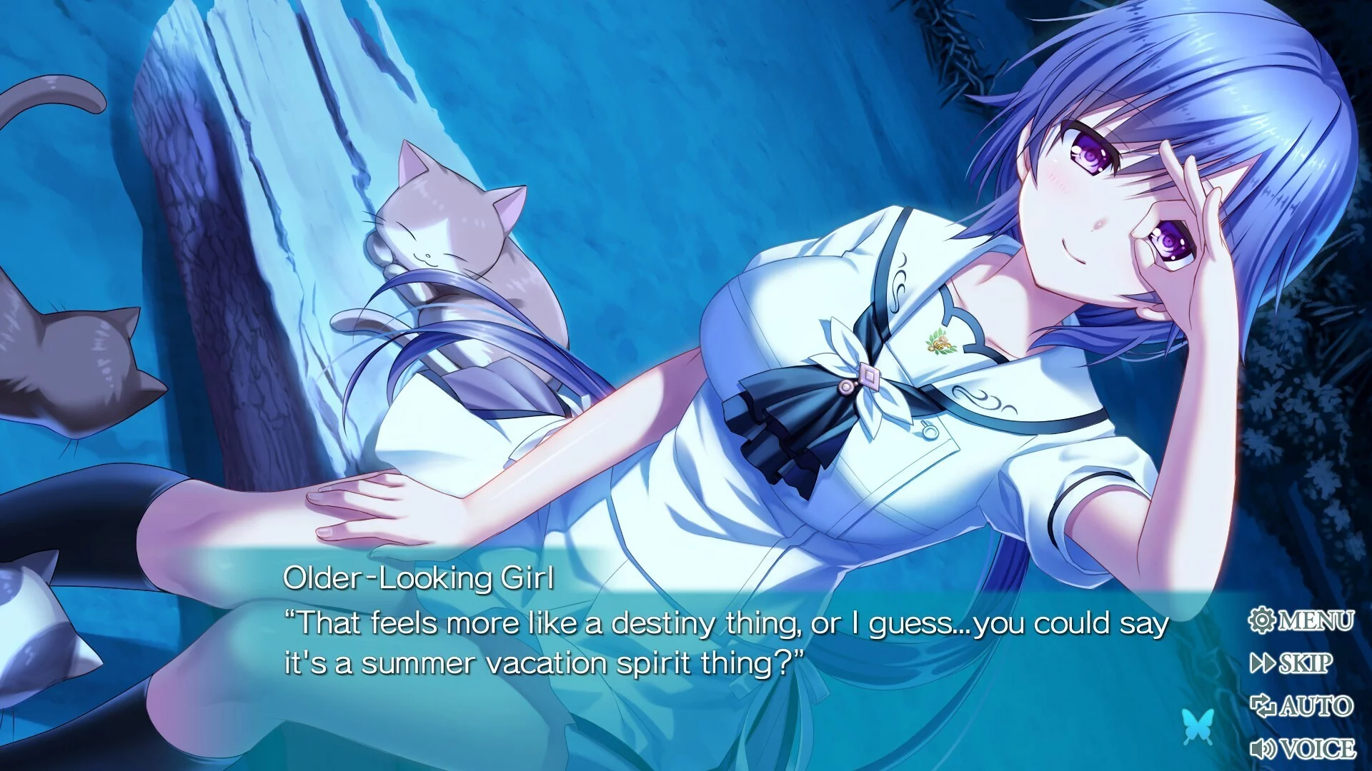 Изображение игры: Summer Pockets REFLECTION BLUE