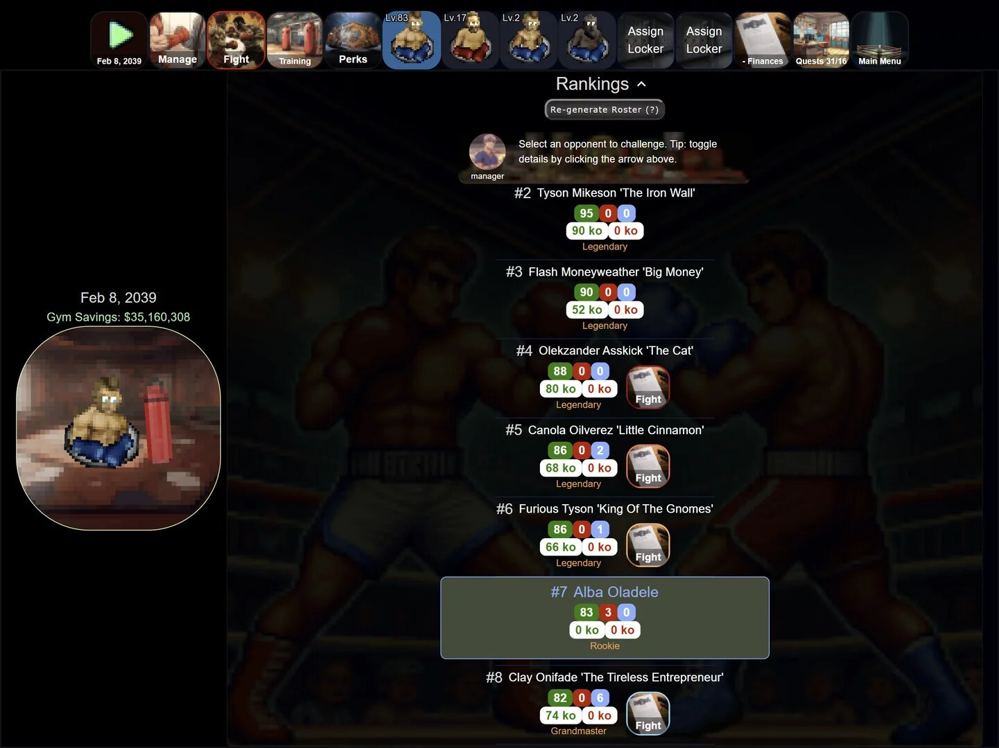 Изображение игры: Turn Based Boxing: Tactics