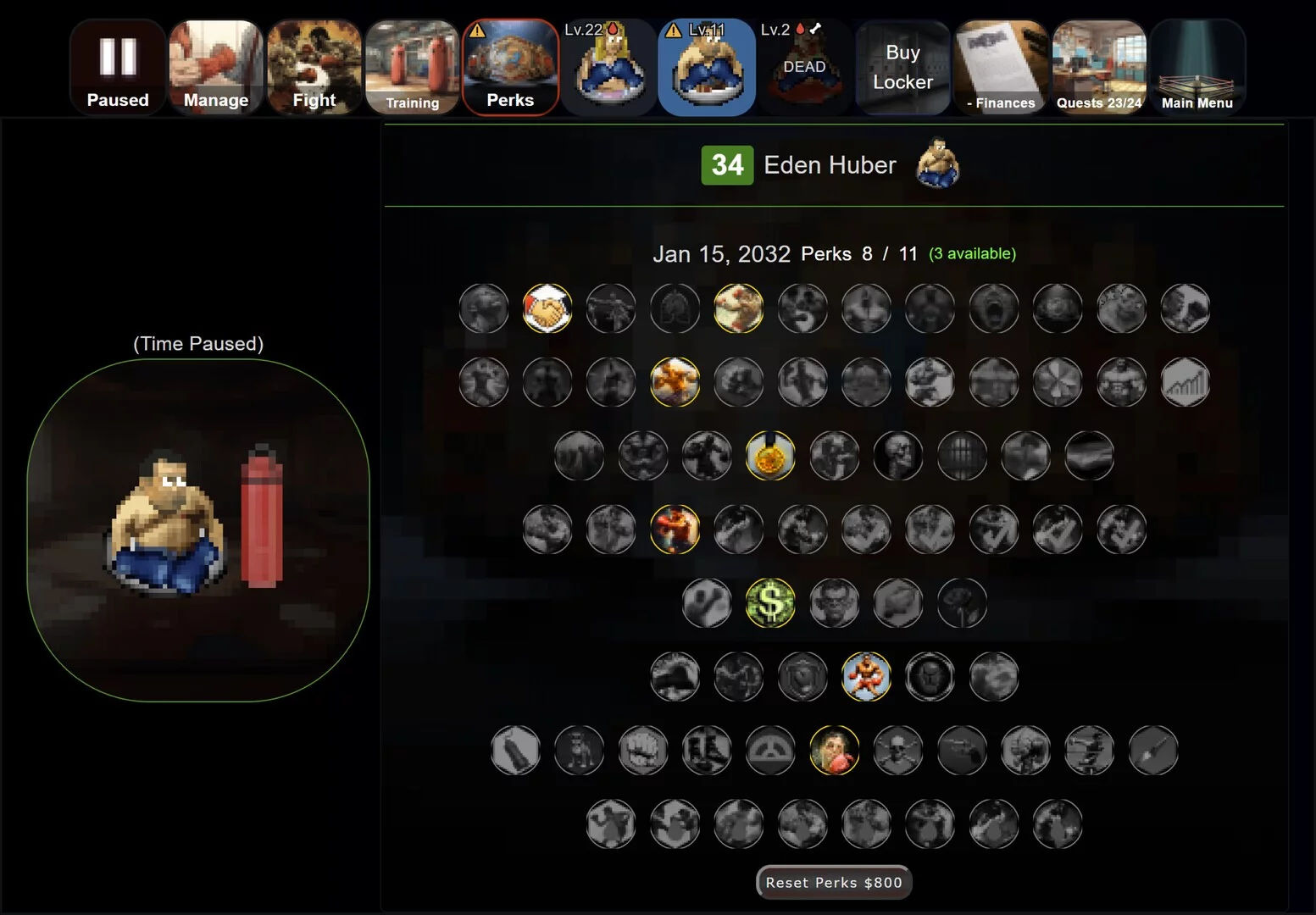 Изображение игры: Turn Based Boxing: Tactics