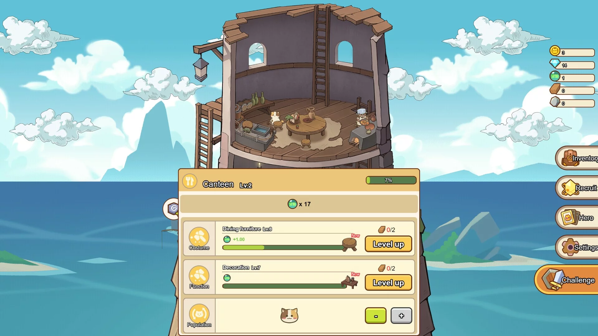 Изображение игры: Meow Tower - Doomsguard