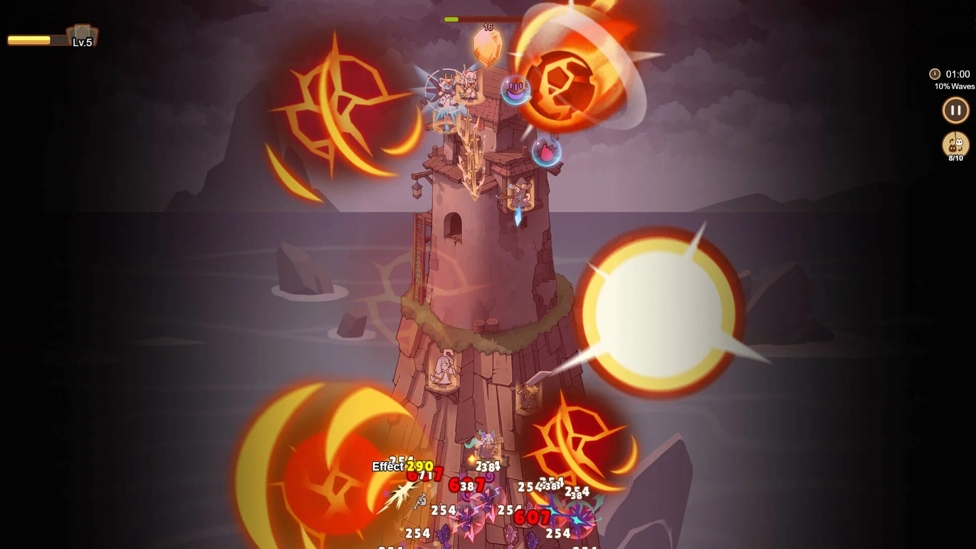 Изображение игры: Meow Tower - Doomsguard