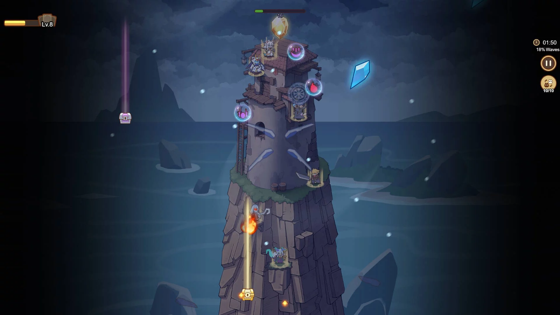 Изображение игры: Meow Tower - Doomsguard