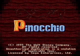 Изображение игры: Pinocchio (1996)