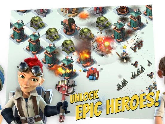 Изображение игры: Boom Beach
