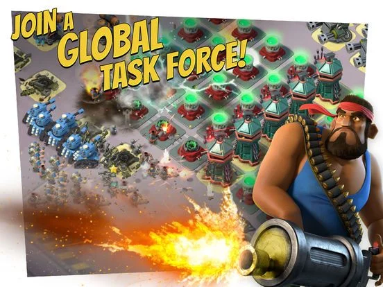 Изображение игры: Boom Beach