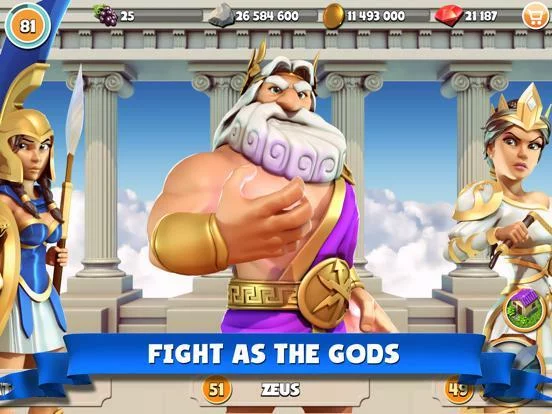 Изображение игры: Gods of Olympus