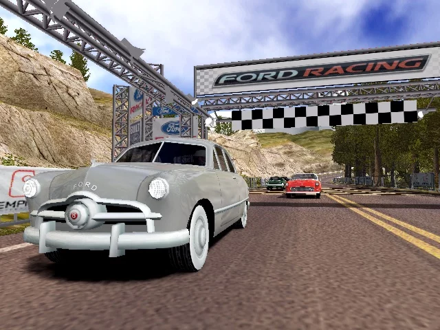 Изображение игры: Ford Racing 2