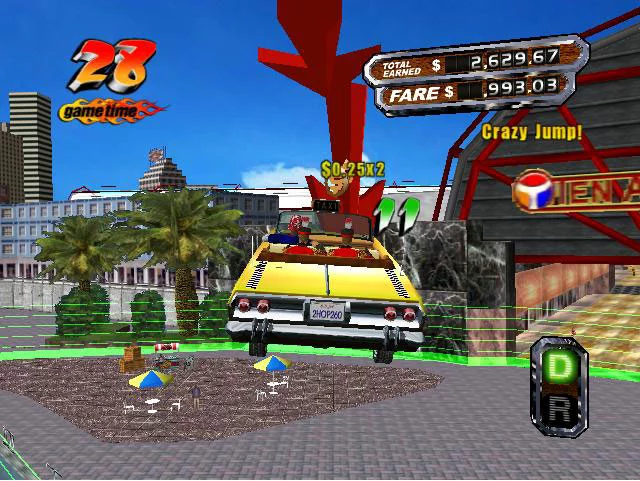 Изображение игры: Crazy Taxi 3