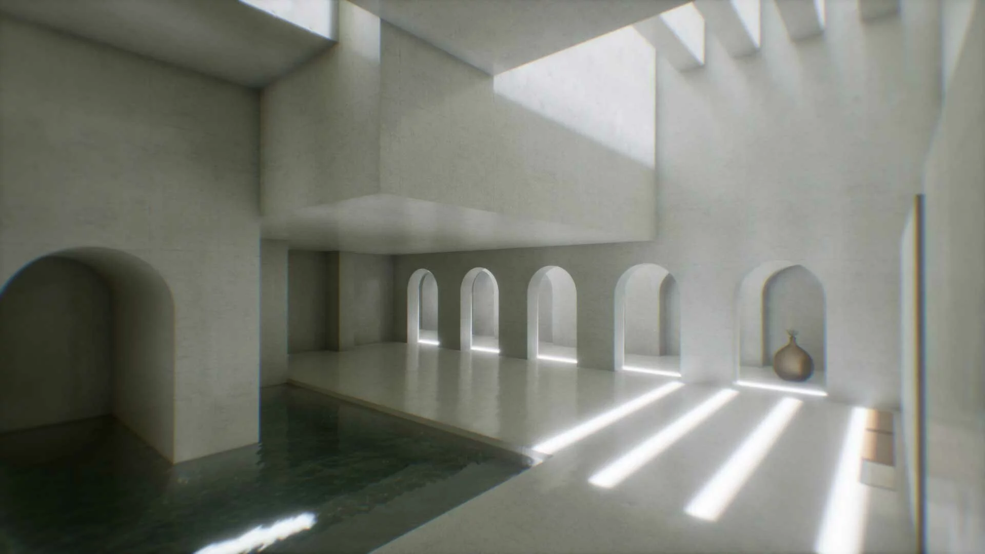 Изображение игры: LIMSCAPE: THE LIMINAL SPACE EXPLORER