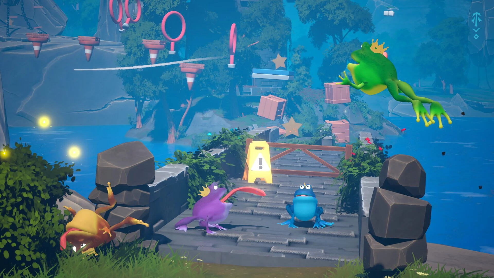 Изображение игры: Frog Jump